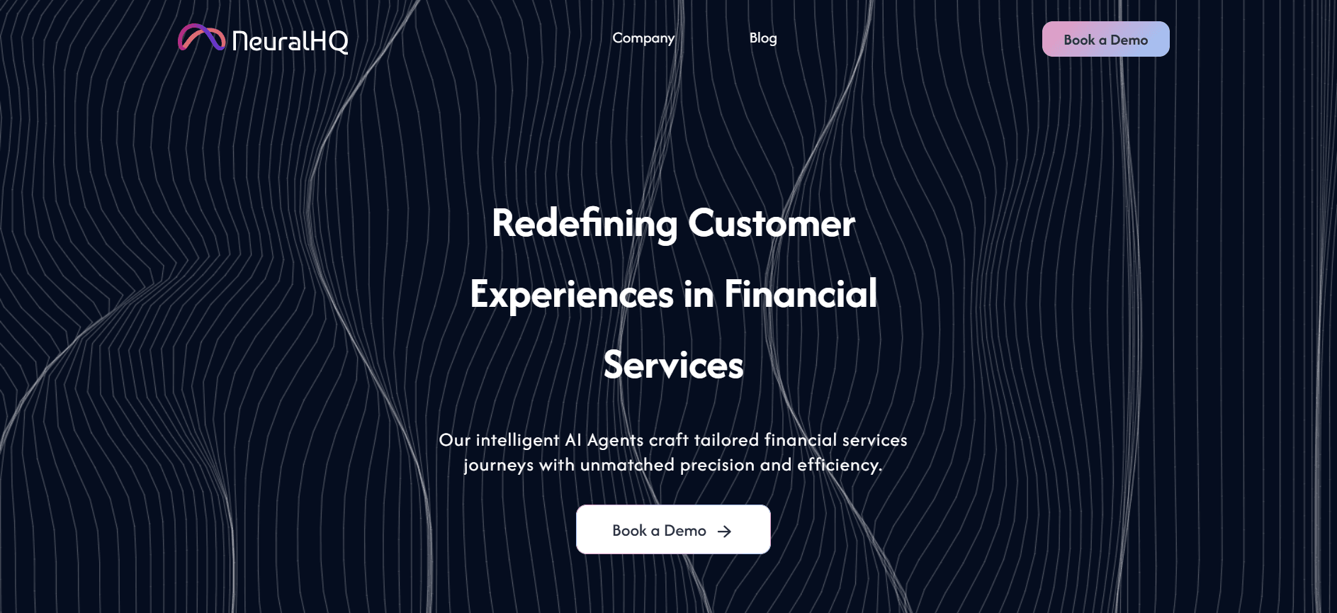 Screenshot of Corporate Website project